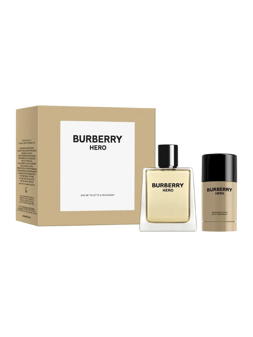 Burberry Hero EDT & Deodorant stick Gift Set