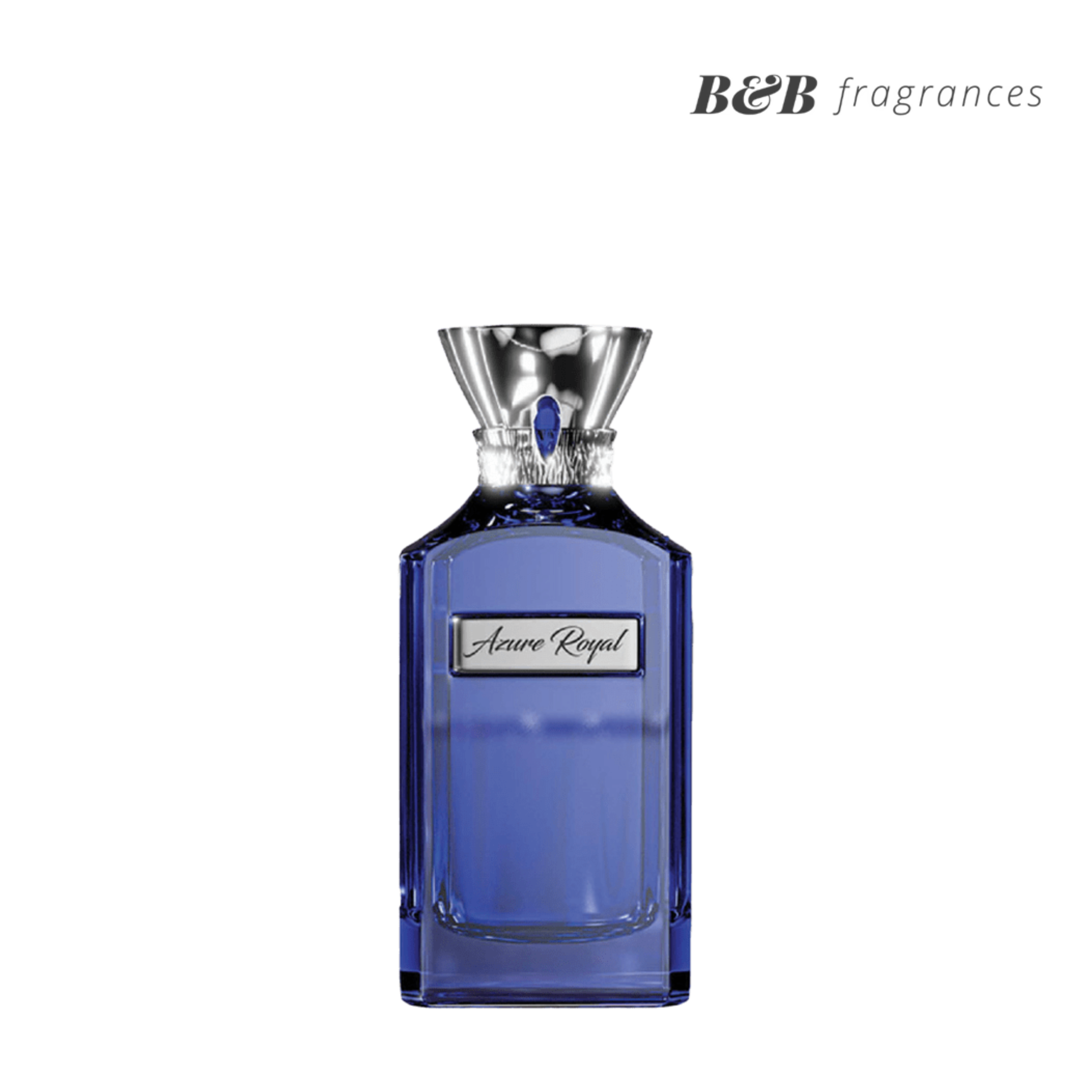 Ahmed Al Maghribi Azure Royal Eau De Parfum Bottle and Bottle