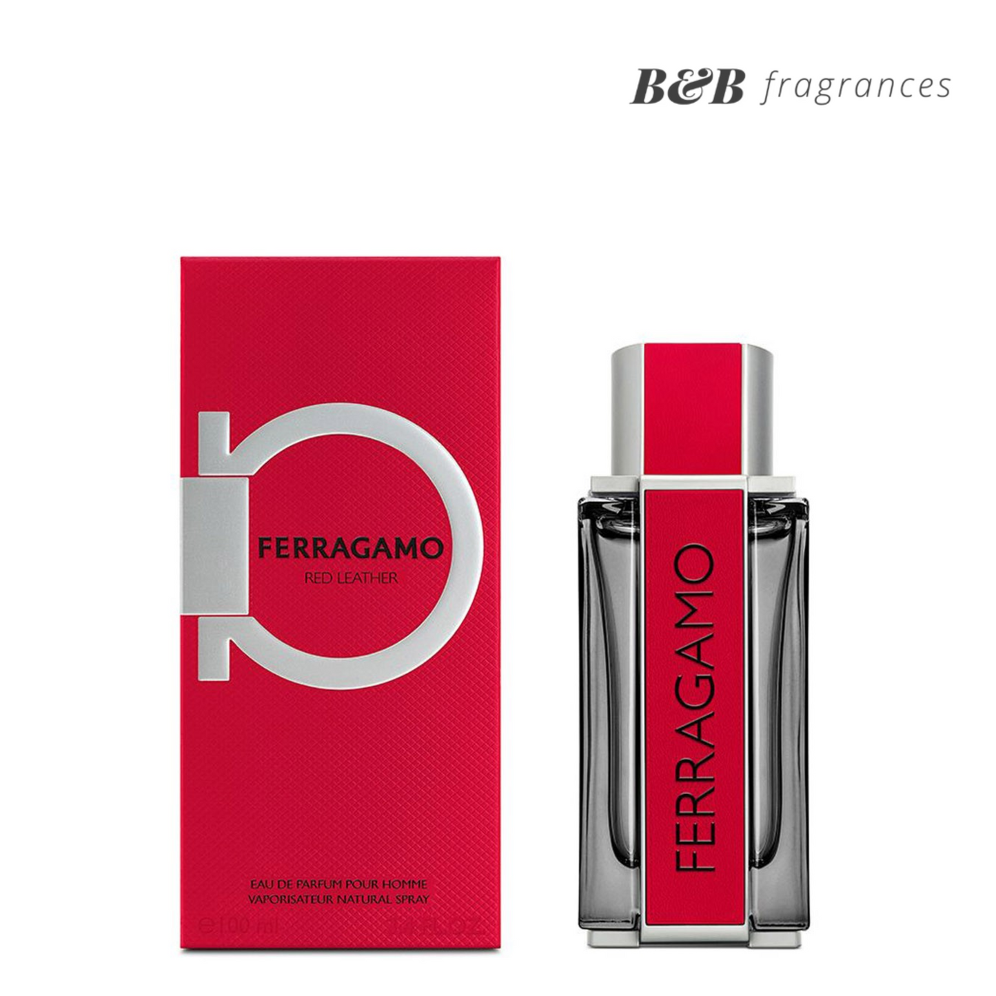 Salvatore Ferragamo Men Red Leather EDP