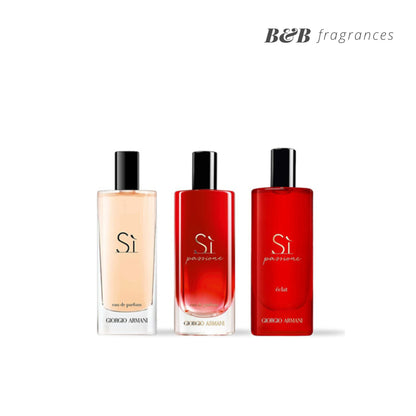 Giorgio Armani Si 15ml x3 Giftset