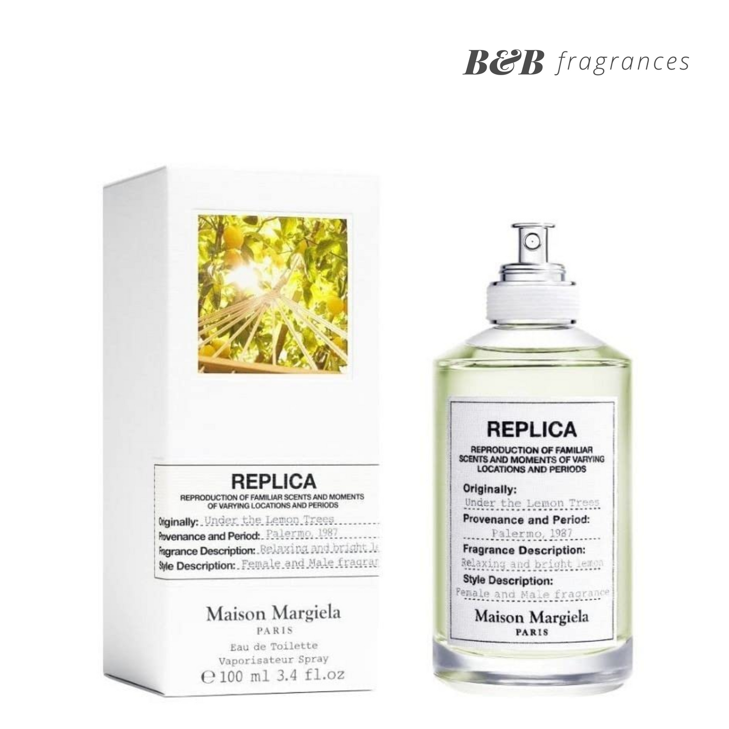 Maison Margiela Replica Under The Lemon Trees Eau De Toilette