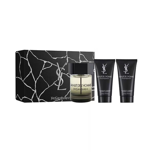 Yves Saint Laurent La Nuit De L'Homme Eau De Toilette Men's Gift Set