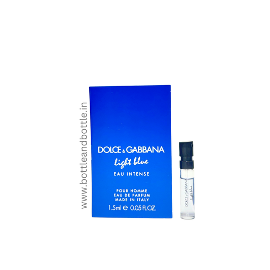 D&G Light Blue Eau Intense Sample