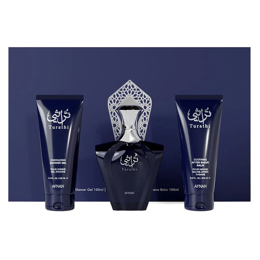 Turathi Blue Pour Homme EDP Gift Set For Men