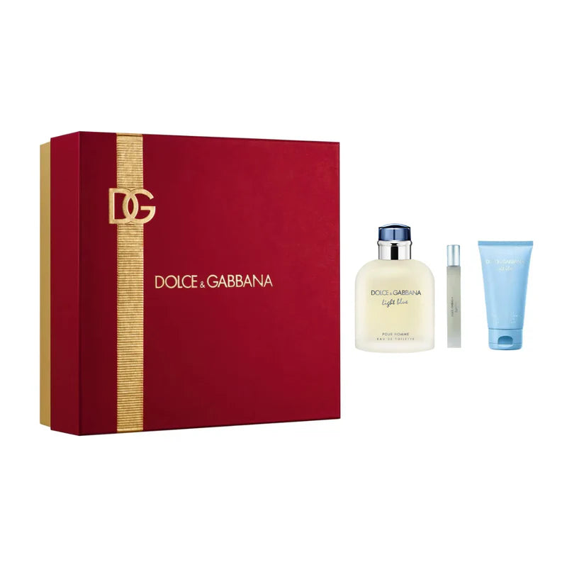 Dolce And Gabbana Light Blue Pour Homme Gift Set