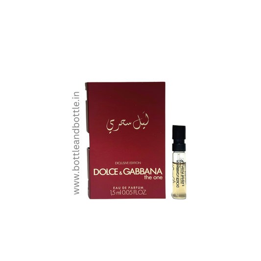 D&G The One Mysterious Night Sample